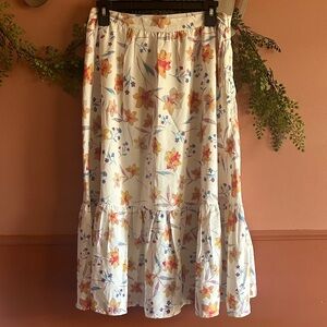Floral Print Women's Skirt Size 6